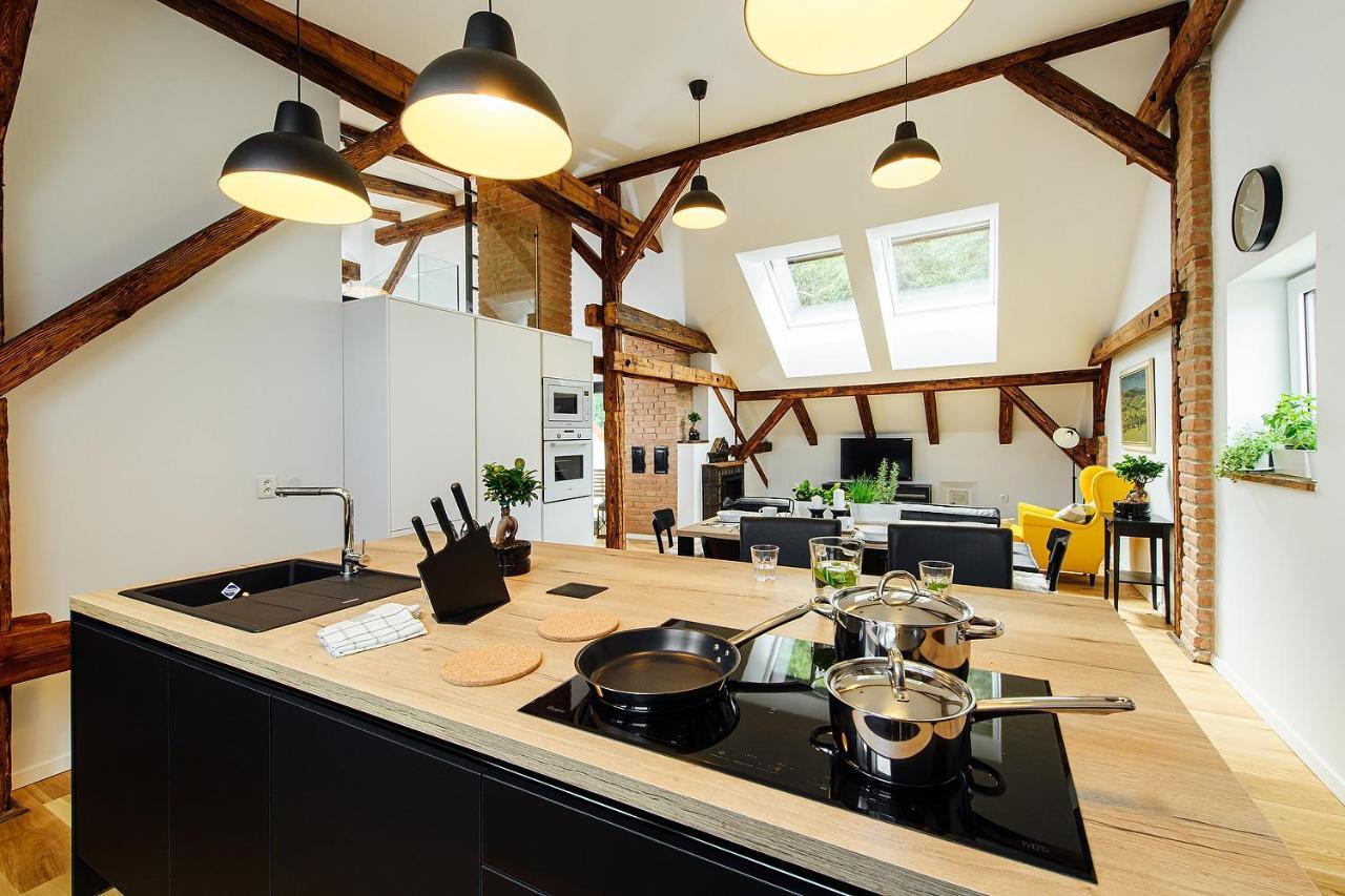 Loft V Historickom Centre Тренчин Экстерьер фото